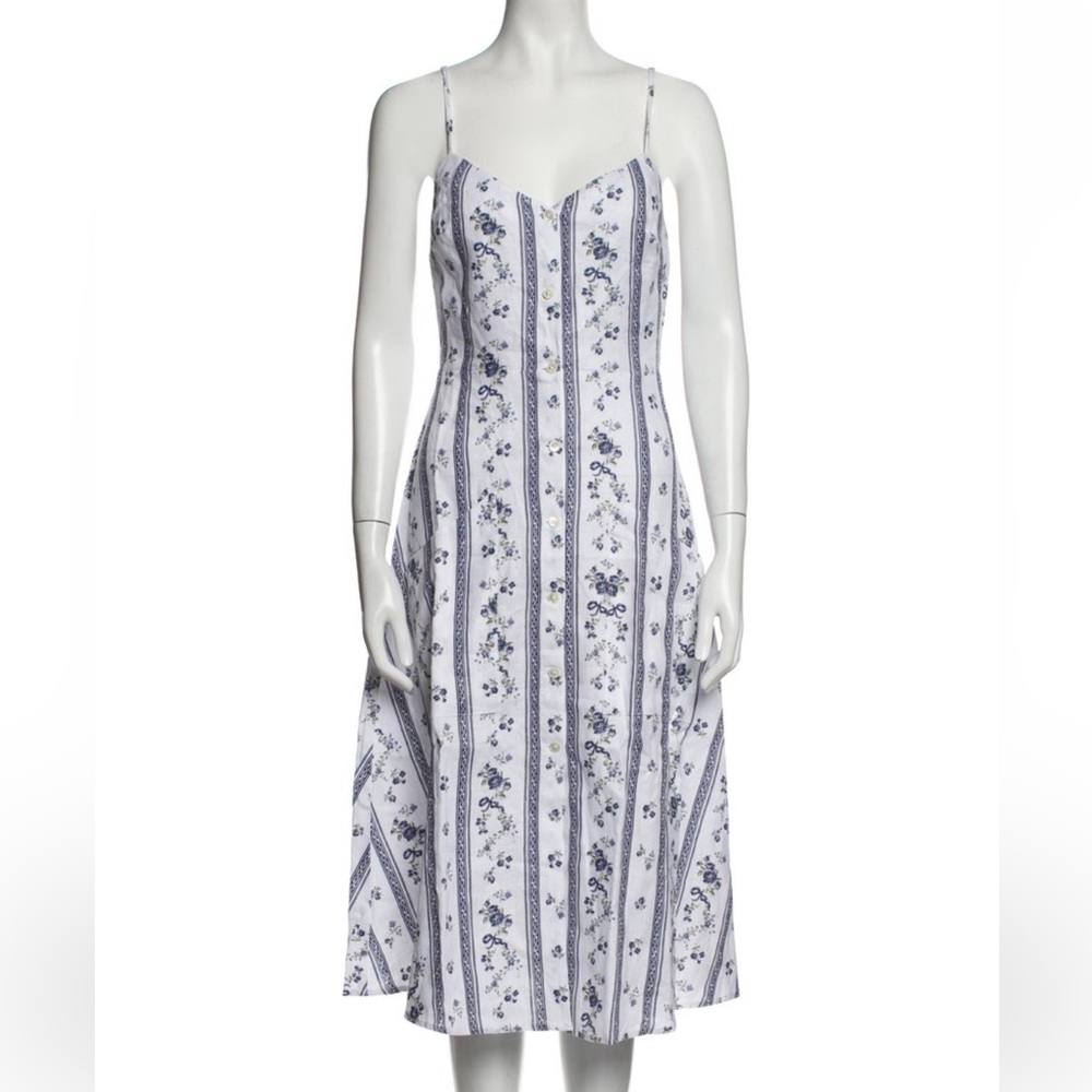 Reformation Roquefort floral Dress US4